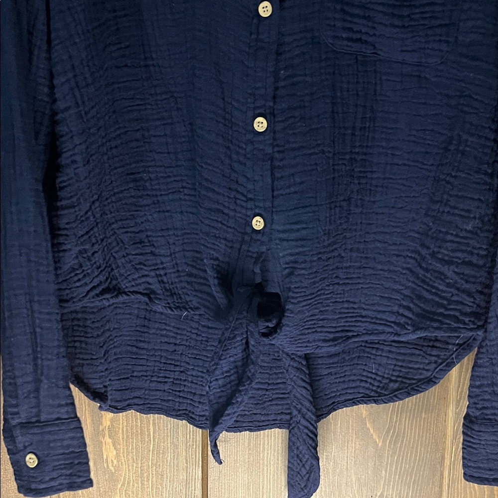 Beachlunchlounge Dark Blue Top - Picture 3 of 4
